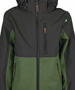 Lindberg Kid's Explorer Jacket Green Clearance