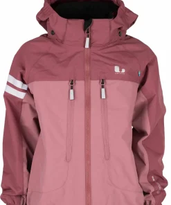 Lindberg Kids' Lingbo Shell Jacket Dry Rose/rose