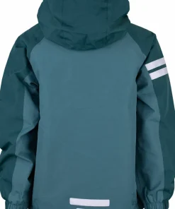 Lindberg Kids' Lingbo Shell Jacket Lagoon/green