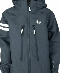 Lindberg Kids' Lingbo Shell Jacket Iron Blue
