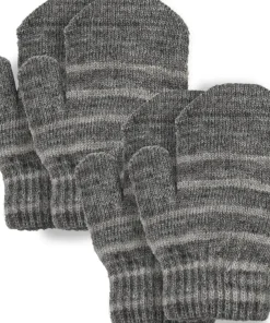 Lindberg Kids' Magic Wool Stripe 2-P Anthracite/Grey Clearance