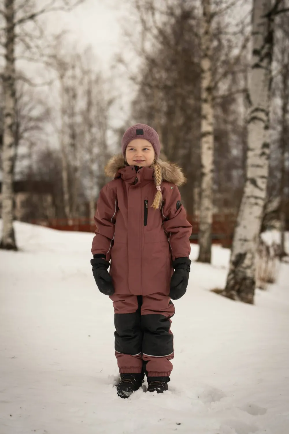 Lindberg Kids' Nordic Winter Overall Rose Online