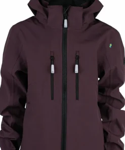 Lindberg Kids' Nordvind Shell Jacket Plum