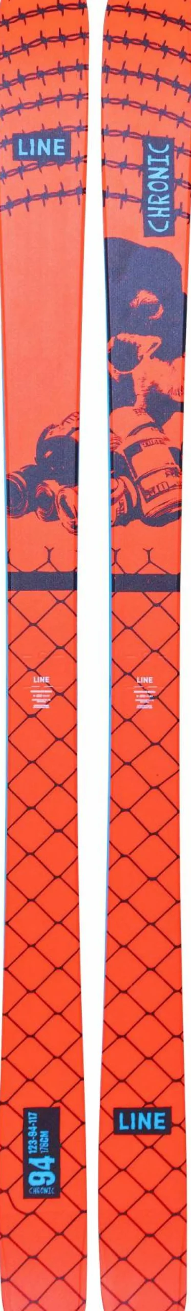 Line Skis Chronic 94 Orange