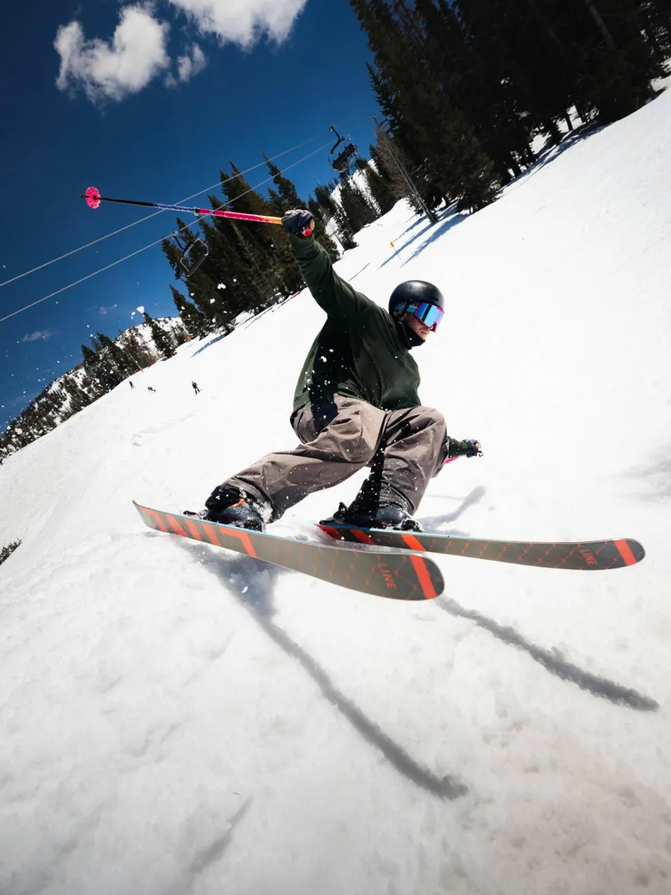 Line Skis Chronic 94 Orange