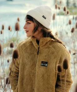 Lundhags Core Ribbed Beanie Chalk White Sale