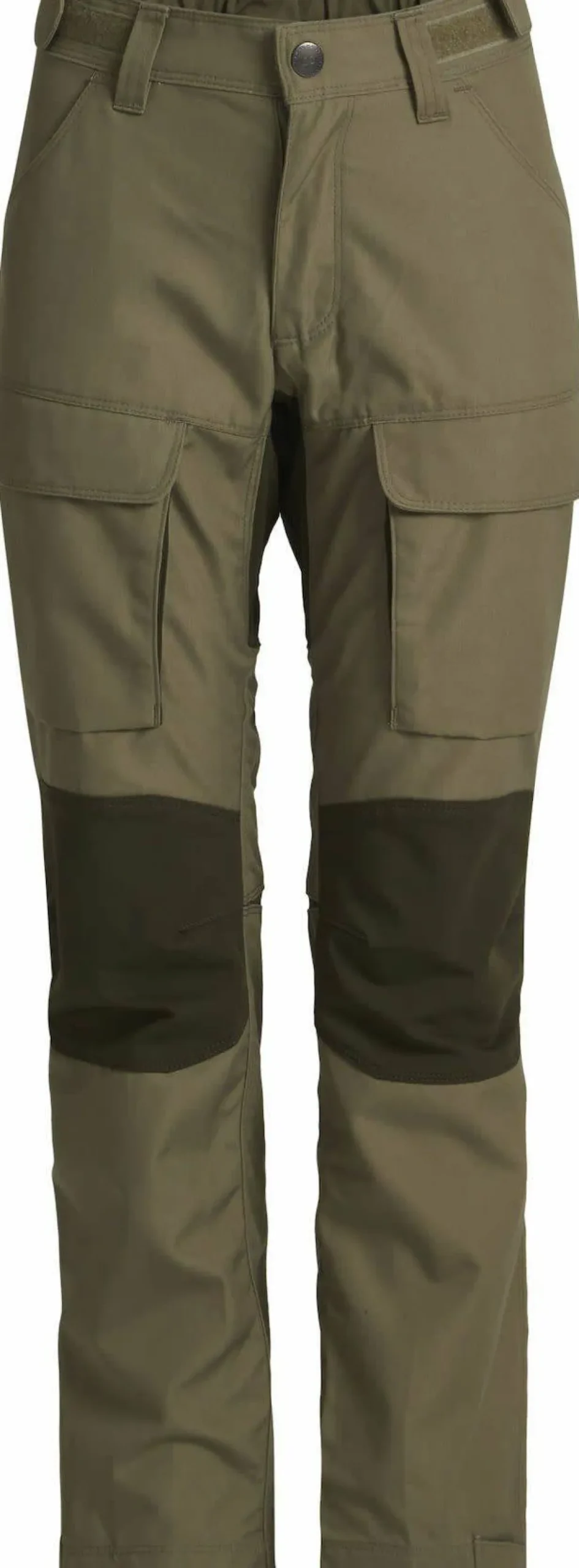Lundhags Juniors' Fulu Rugged Stretch Hybrid Pant Clover/Forest Green