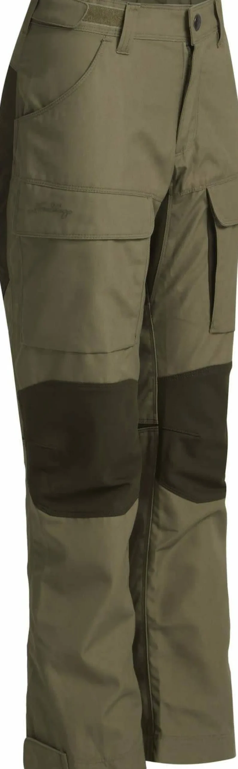 Lundhags Juniors' Fulu Rugged Stretch Hybrid Pant Clover/Forest Green