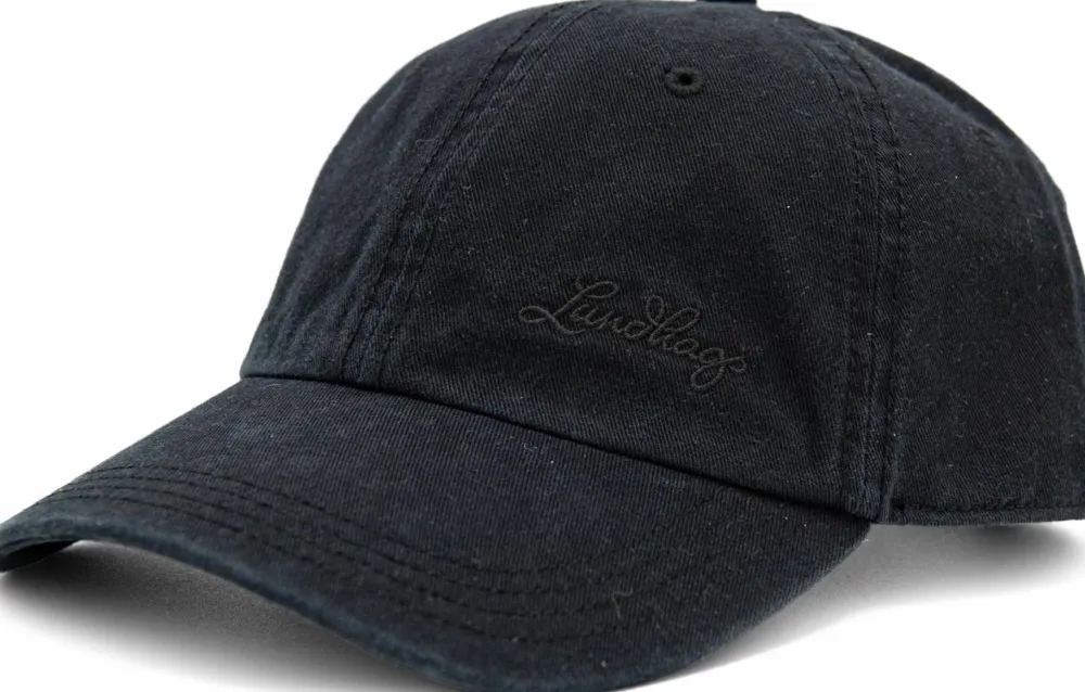 Lundhags Dad Cap Black Hot