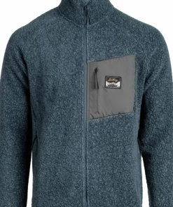 Lundhags Men's Flok Wool Pile Dark Sky Blue