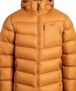 Lundhags Men's Fulu Down Hooded Jacket Almond Best