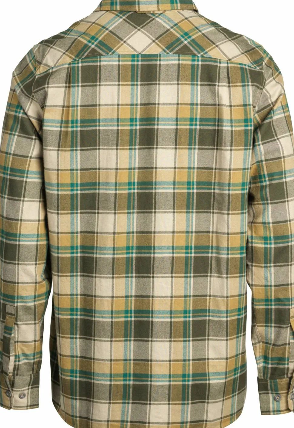 Lundhags Men's Järpen Plaid Flannel Shirt Hay