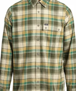 Lundhags Men's Järpen Plaid Flannel Shirt Hay