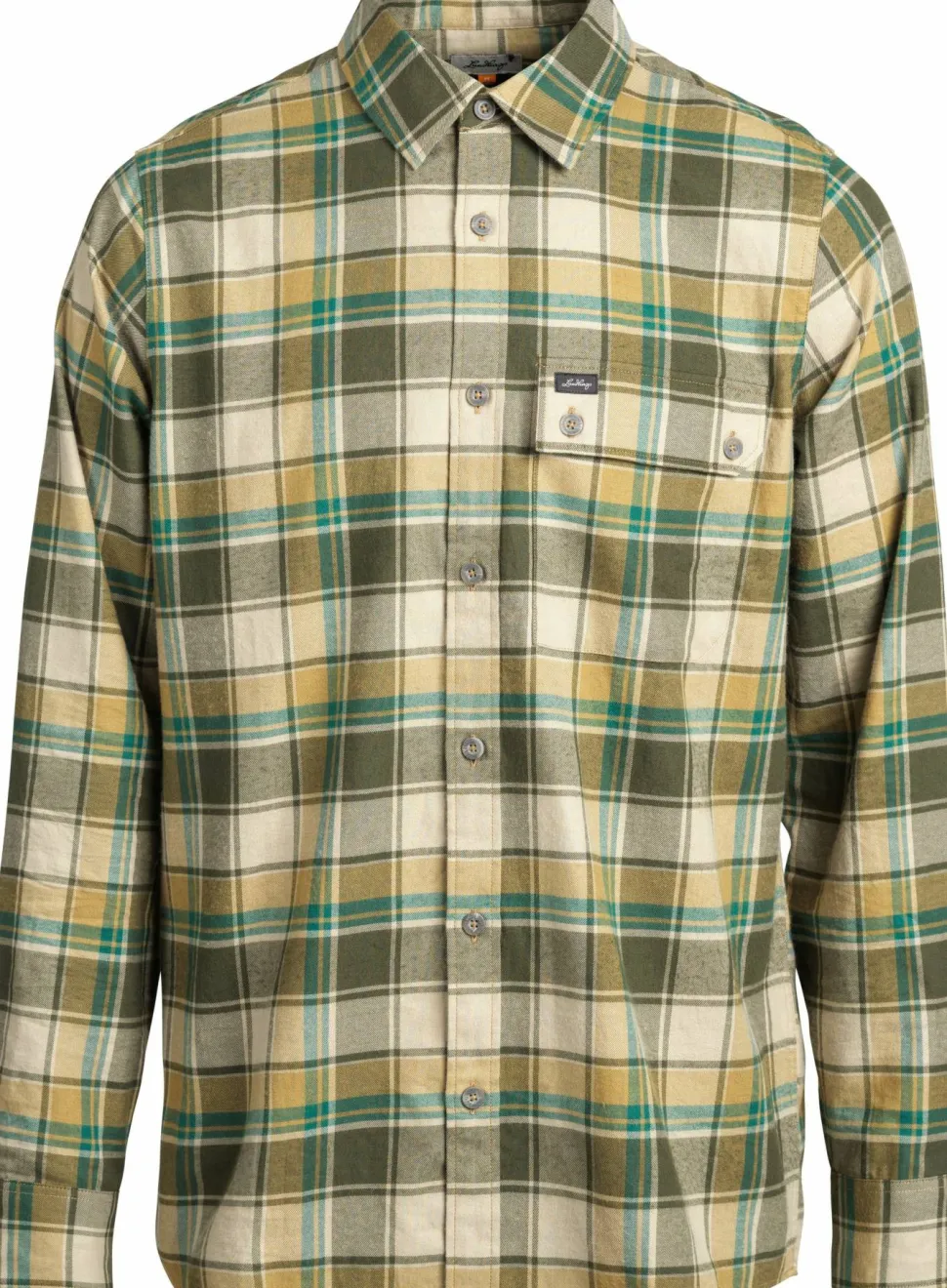Lundhags Men's Järpen Plaid Flannel Shirt Hay
