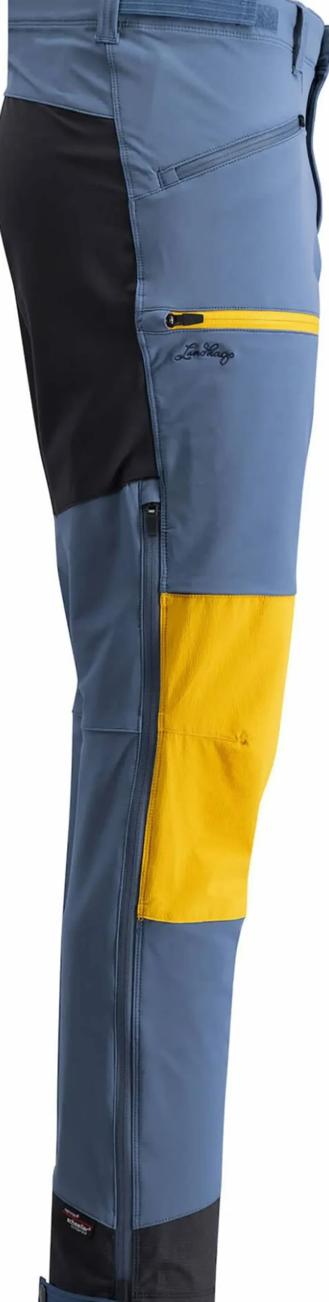 Lundhags Men's Padje Stretch Pant Denim Blue/Tangelo Clearance