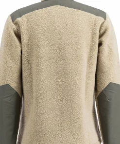 Lundhags Men's Saruk Wool Pile Mid Full Zip Sand Online