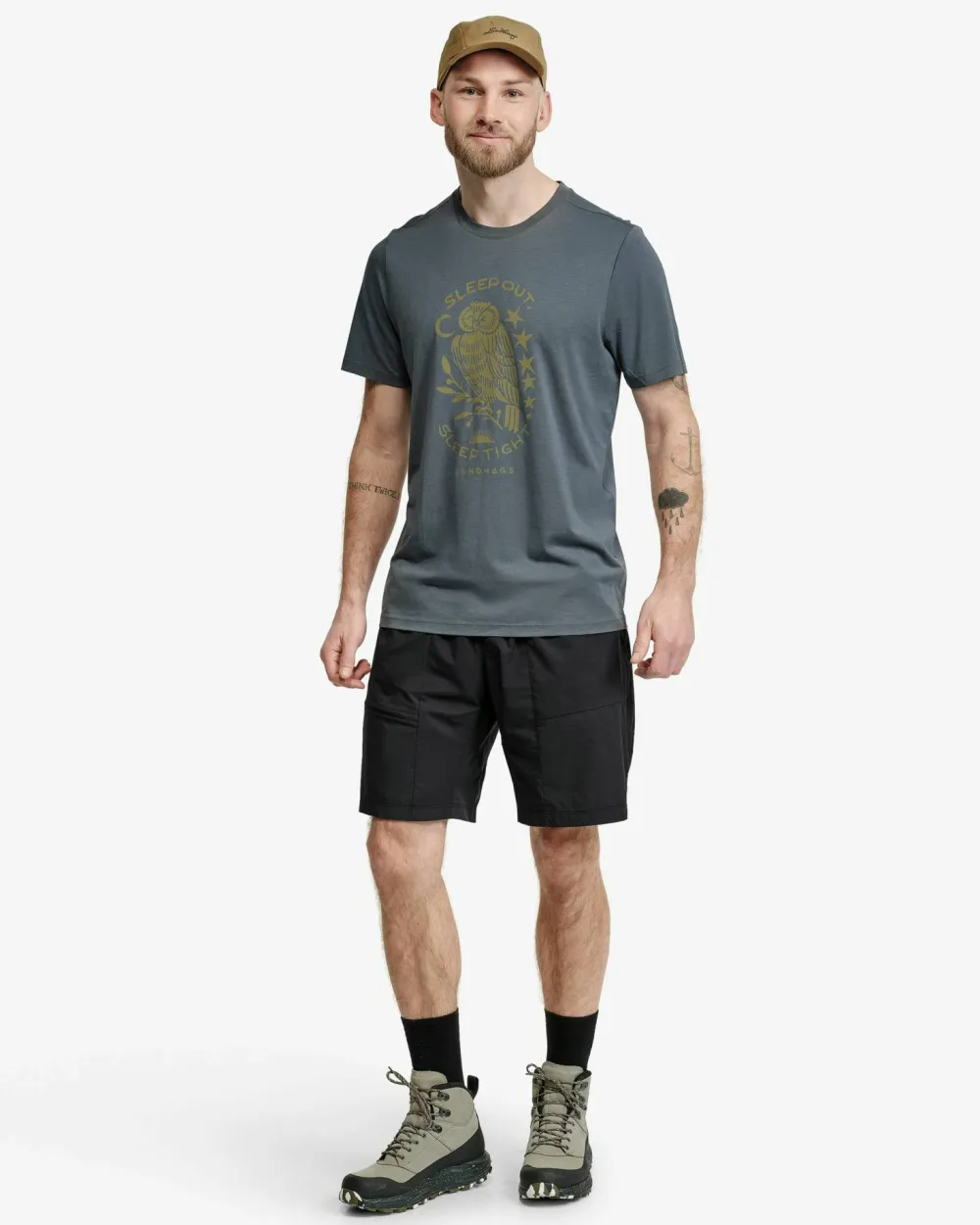 Men's Tived Light Windbreaker Shorts Herrshorts|Herrbyxor