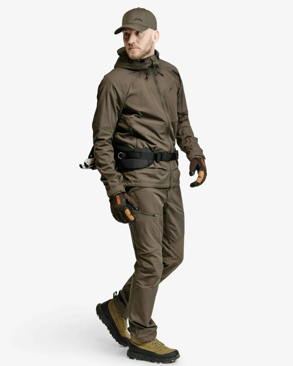 Lundhags Men's Tived Stretch Hybrid Jacket Forest Green