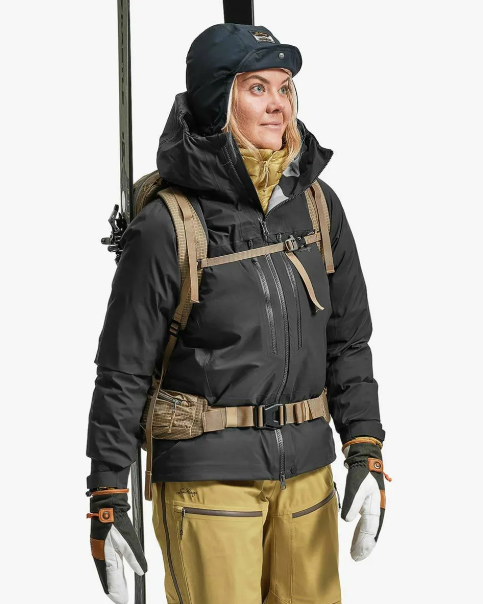 Lundhags Women's Abisku Waterproof Jacket Charcoal