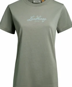 Lundhags Women's Järpen Logo T-shirt Aloe Green Best