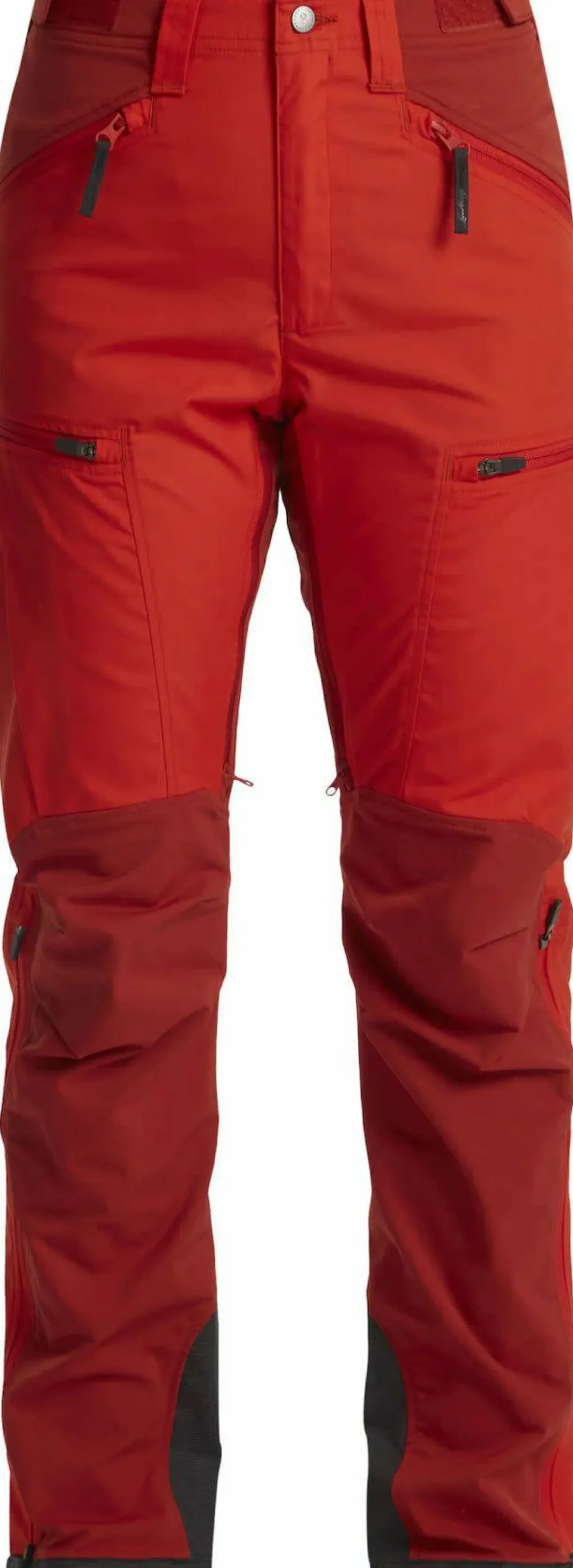 Lundhags Women's Makke High Waist Curved Pant Lively Red/Mellow Red