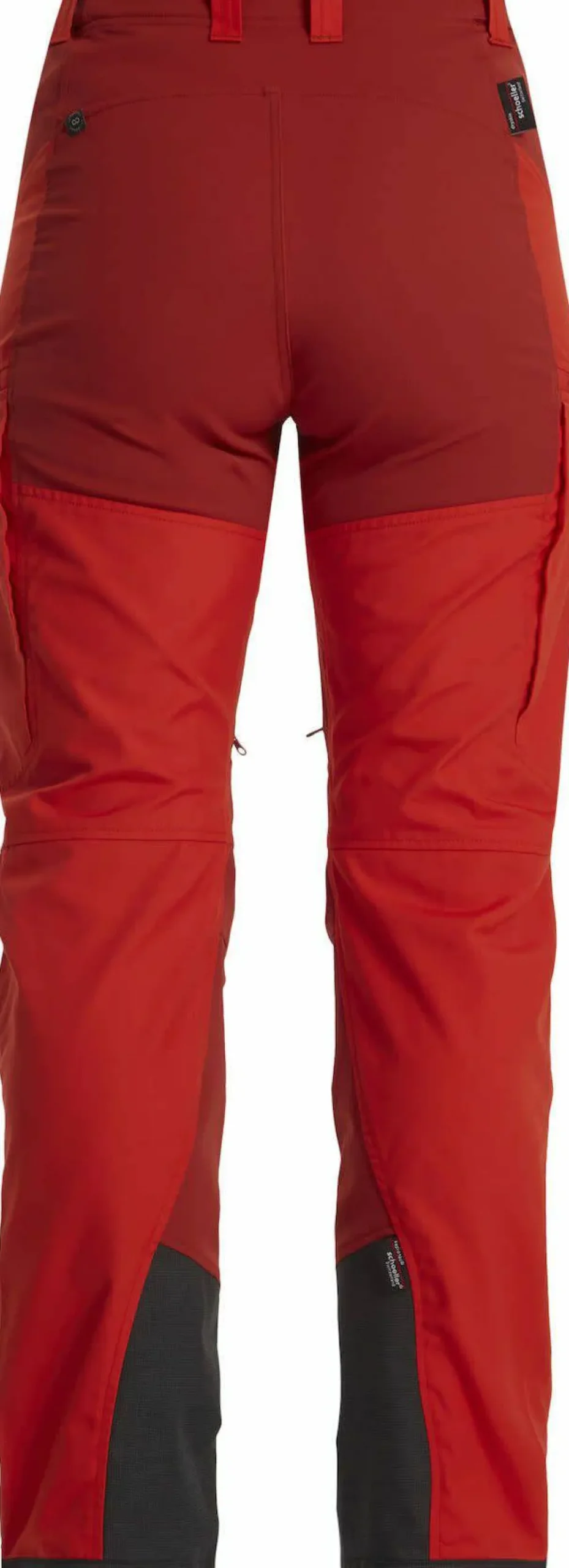 Lundhags Women's Makke High Waist Curved Pant Lively Red/Mellow Red