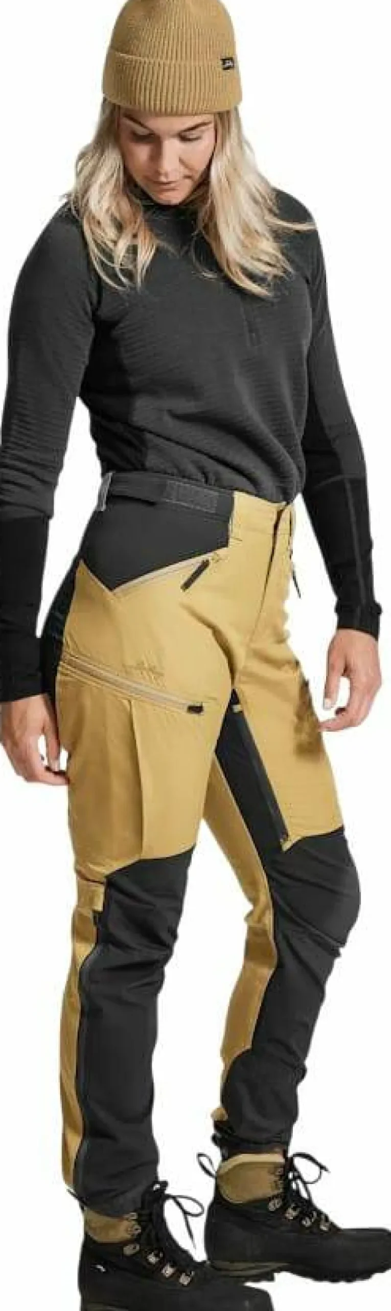 Outlet Women's Makke High Waist Curved Pant Dambyxor