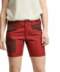 Lundhags Women's Makke Light Shorts Rosewood/burgundy
