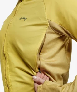 Lundhags Women's Padje Windbreaker Hoodie Straw/bamboo