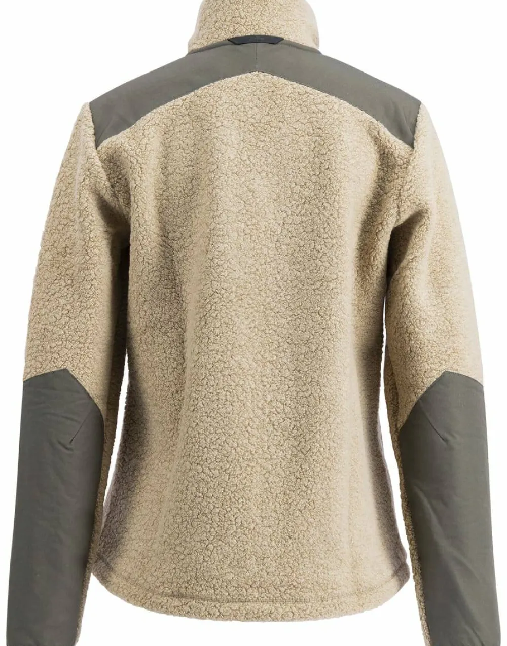 Lundhags Women's Saruk Wool Pile Mid Full Zip Sand Clearance