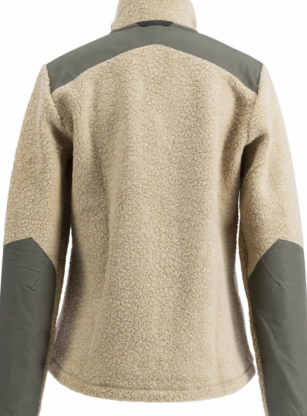 Lundhags Women's Saruk Wool Pile Mid Full Zip Sand Clearance