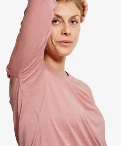 Lundhags Women's Tived Long Sleeve T-shirt Stone Pink