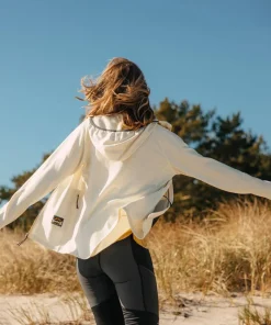 Lundhags Women's Tived Merino Hoodie Chalk White