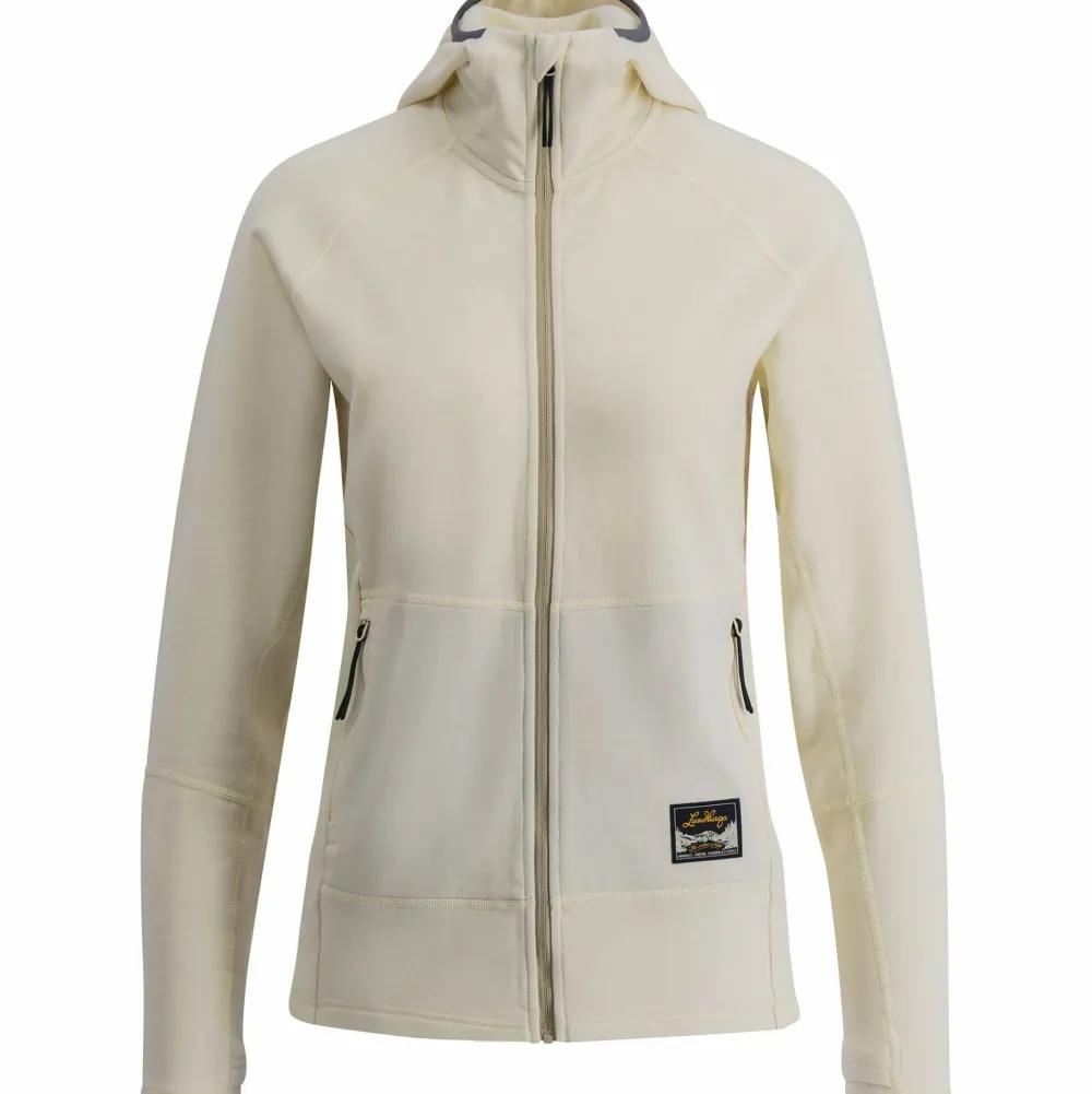 Lundhags Women's Tived Merino Hoodie Chalk White