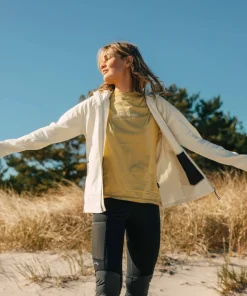 Lundhags Women's Tived Merino Hoodie Chalk White