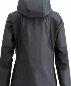 Lundhags Women's Tived Stretch Hybrid Jacket Granite/Charcoal