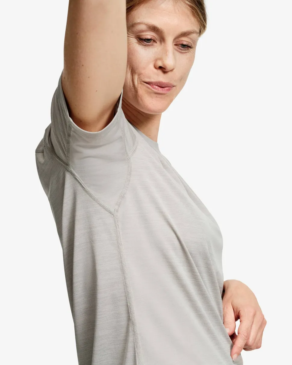 Lundhags Women's Tived T-Shirt Moss Grey