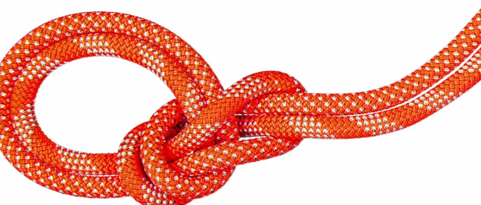 Mammut 9.8 Crag Classic Rope Duodess 60M Vibrant Orange-white