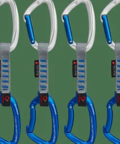 Mammut Crag Keylock 10 Cm Indicator 6-Pack Quickdraws Straight Gate/Bent Gate Key Lock Straight Gate/Bent Gate Key Lock, silver-ultramarine Discount