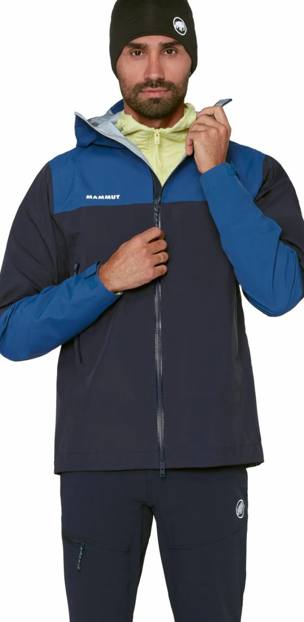 Mammut Men's Alto Guide Hs Hooded Jacket Marine-tschiel