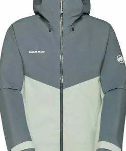 New Men's Crater Iv Hs Hooded Jacket Silver Sage/Strata Gore-Tex