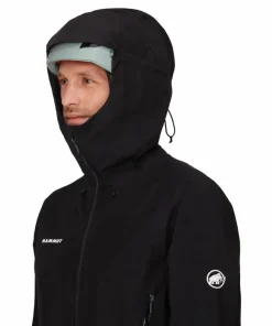 Mammut Men's Crater Iv Hs Hooded Jacket Black New