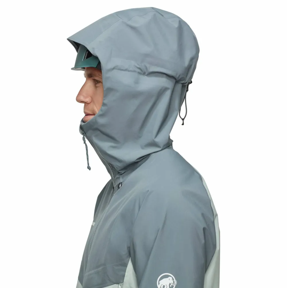 Mammut Men's Crater Iv Hs Hooded Jacket Silver Sage/Strata Silver Sage-Strata Outlet
