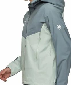 Mammut Men's Crater Iv Hs Hooded Jacket Silver Sage/Strata Silver Sage-Strata Outlet