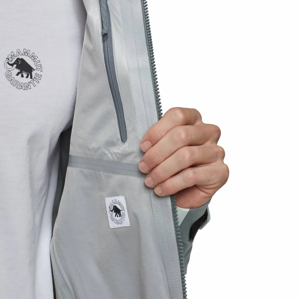 Mammut Men's Crater Iv Hs Hooded Jacket Silver Sage/Strata Silver Sage-Strata Outlet