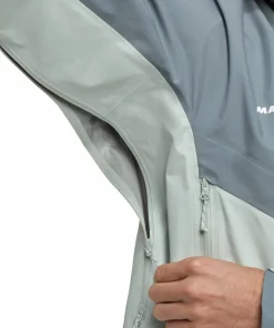 Mammut Men's Crater Iv Hs Hooded Jacket Silver Sage/Strata Silver Sage-Strata Outlet