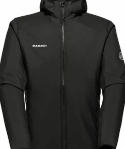 Mammut Men's Rime Air In Hybrid Hooded Jacket Black