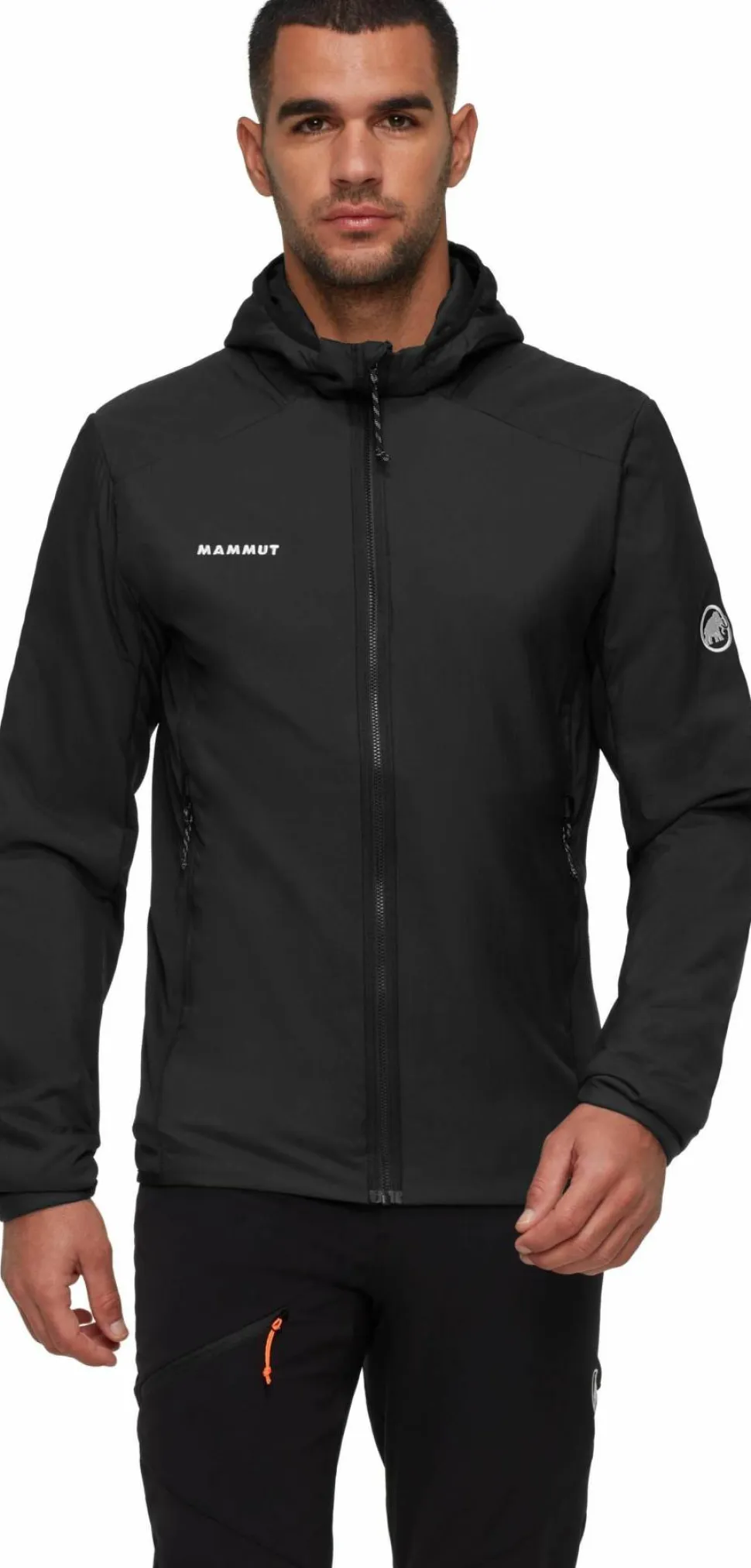Mammut Men's Rime Air In Hybrid Hooded Jacket Black