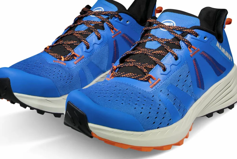 Mammut Men's Saentis Trail Low Glacier Blue/Black Glacier Blue-Black