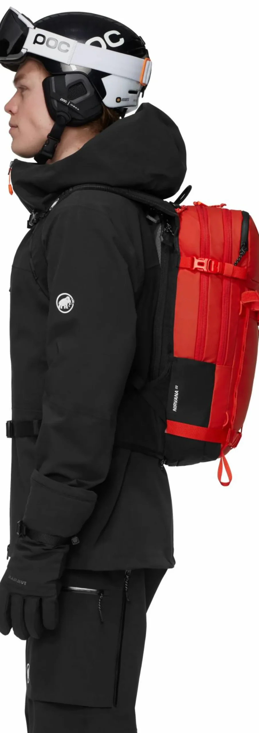Online Nirvana 22 Red/Black Skydd & Säkerhet
